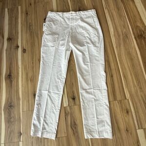 Polo Golf Ralph Lauren Mens White Tailored Fit Stretch Golf Pants‎ 36x34